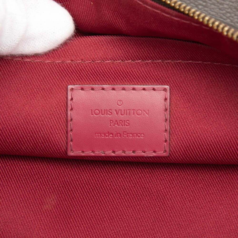LOUIS VUITTON Authentic Brown Monogram Clutch Bag - Picture 6 of 7